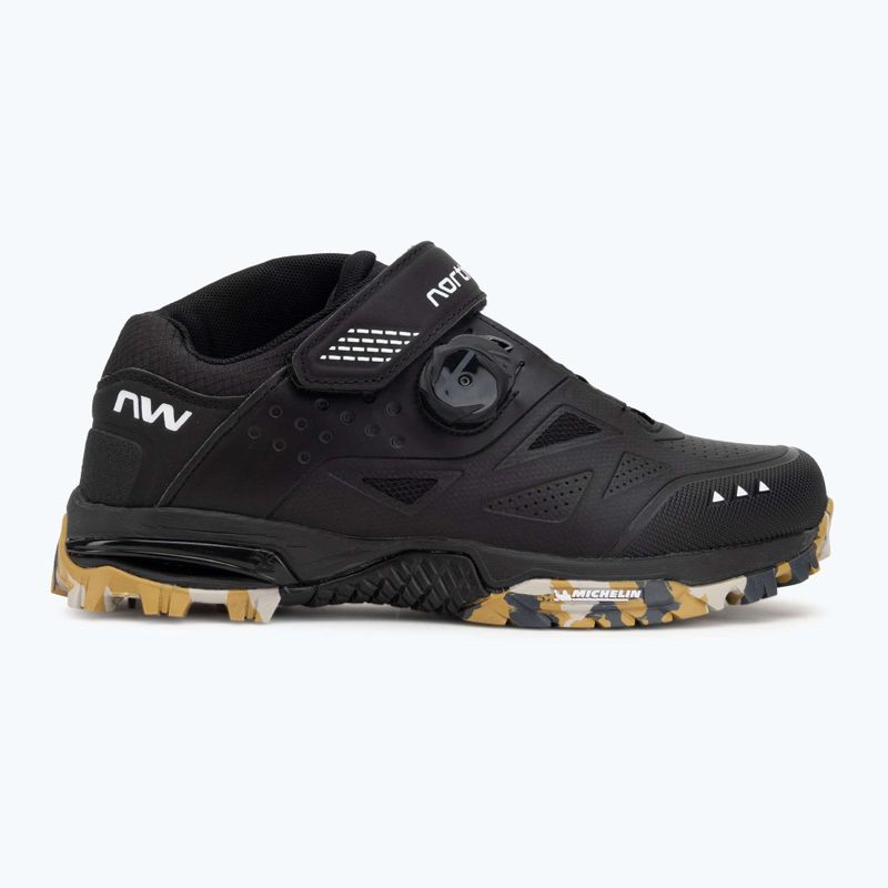 Pánske MTB cyklistické topánky Northwave Enduro Mid 2 black/camo 2
