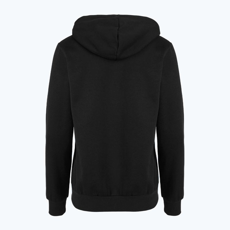 Pánska mikina EA7 Emporio Armani Train Visibility Hoodie black / gold 2