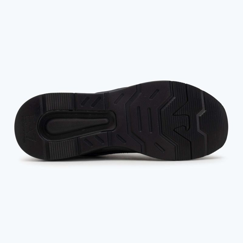 Topánky EA7 Emporio Armani Ace Runner Special triple black / silver 4