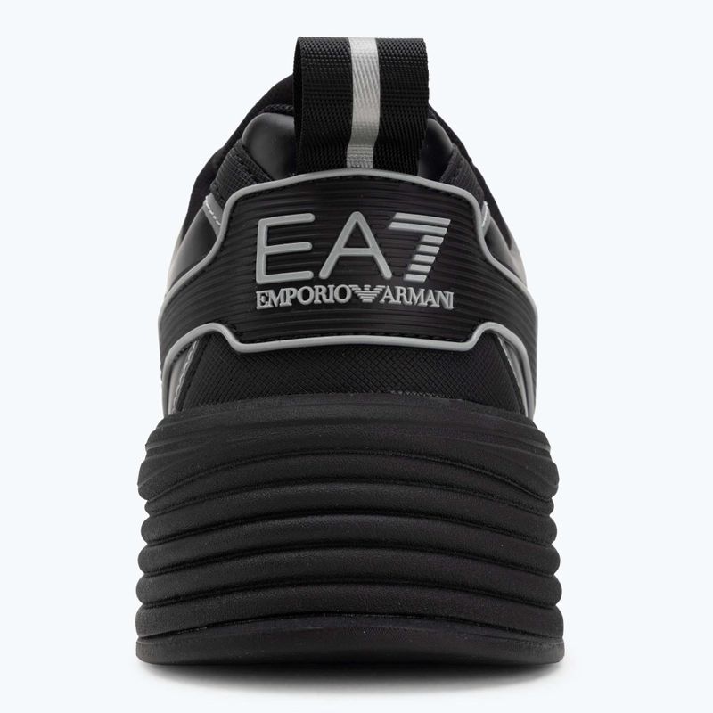 Topánky EA7 Emporio Armani Ace Runner Special triple black / silver 6