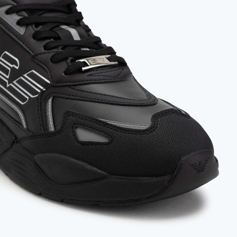Topánky EA7 Emporio Armani Ace Runner Special triple black / silver 7