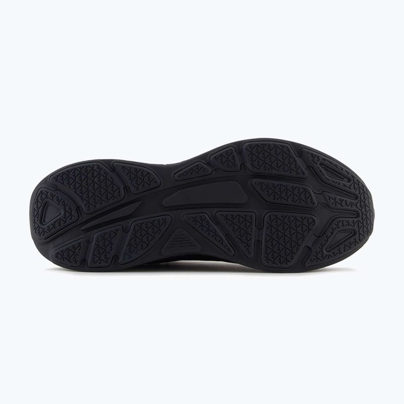 Topánky EA7 Emporio Armani Wave Cracking full black / silver 11