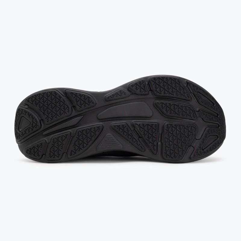 Topánky EA7 Emporio Armani Wave Cracking full black / silver 4