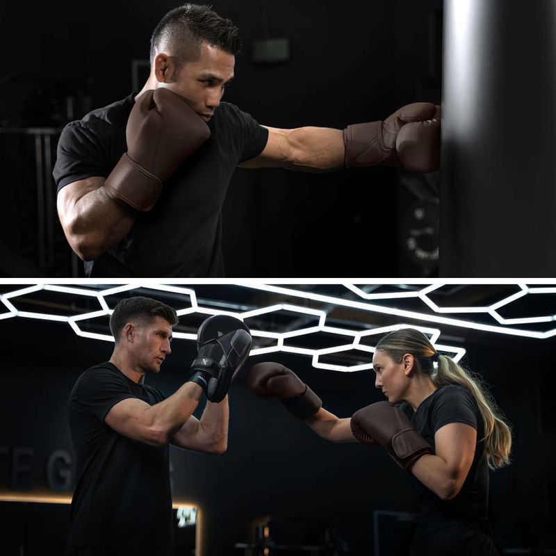 Boxerské rukavice Hayabusa T360 Leather brown 6