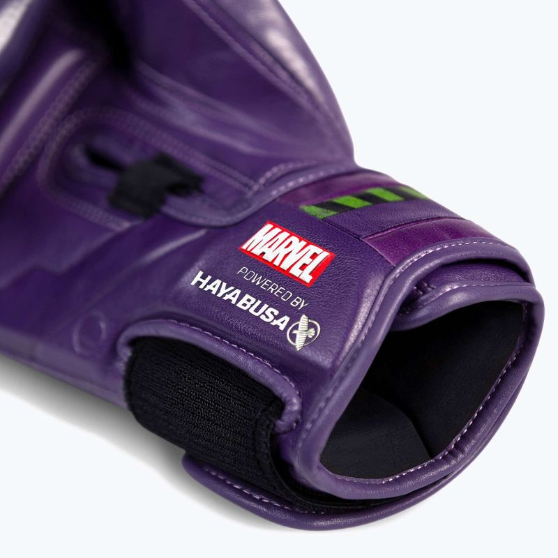Hayabusa boxerské rukavice Marvel's Hulk fialová/zelená 8