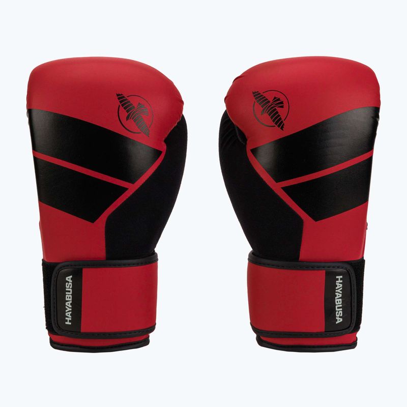 Hayabusa S4 červené boxerské rukavice S4BG 2