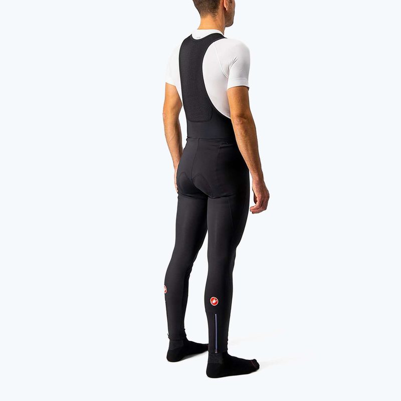 Pánske cyklistické nohavice Castelli Entrata Wind black 2