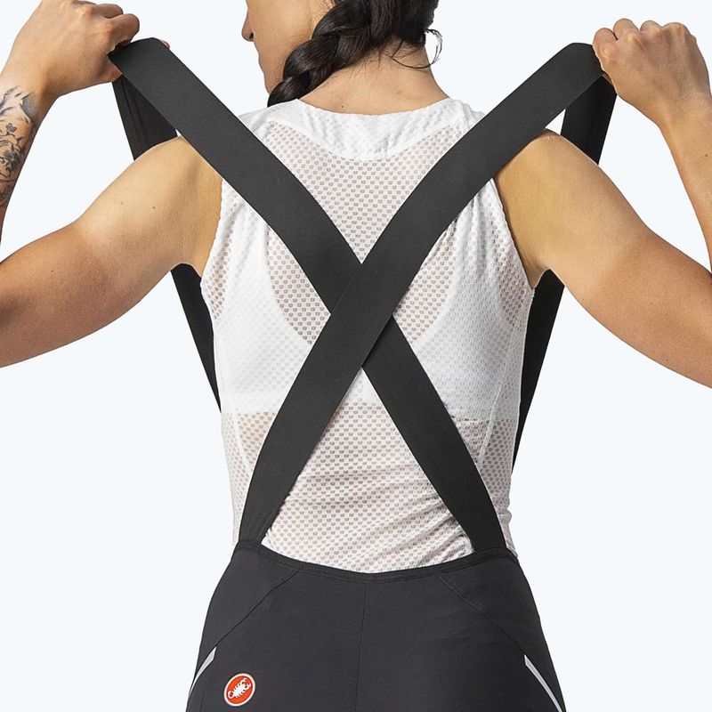 Dámske cyklistické šortky Castelli Velocissima 3 black/silver 7