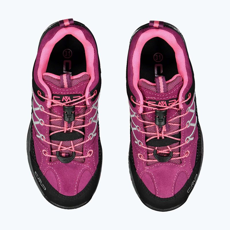 Detská trekkingová obuv CMP Rigel Low Wp berry / pink fluo 11