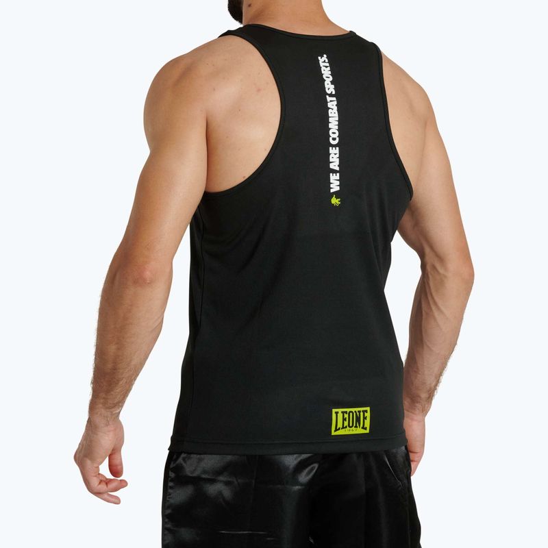 Pánske tréningové tričko LEONE 1947 Color Block tank black 2