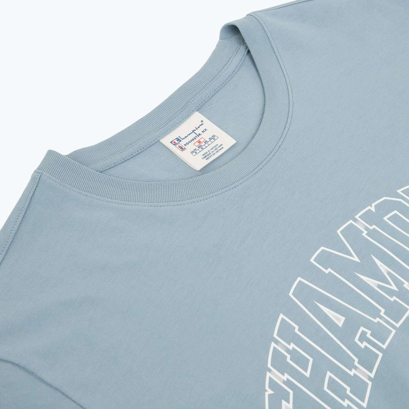 Pánske tričko Champion 221604 Crewneck baby blue 3