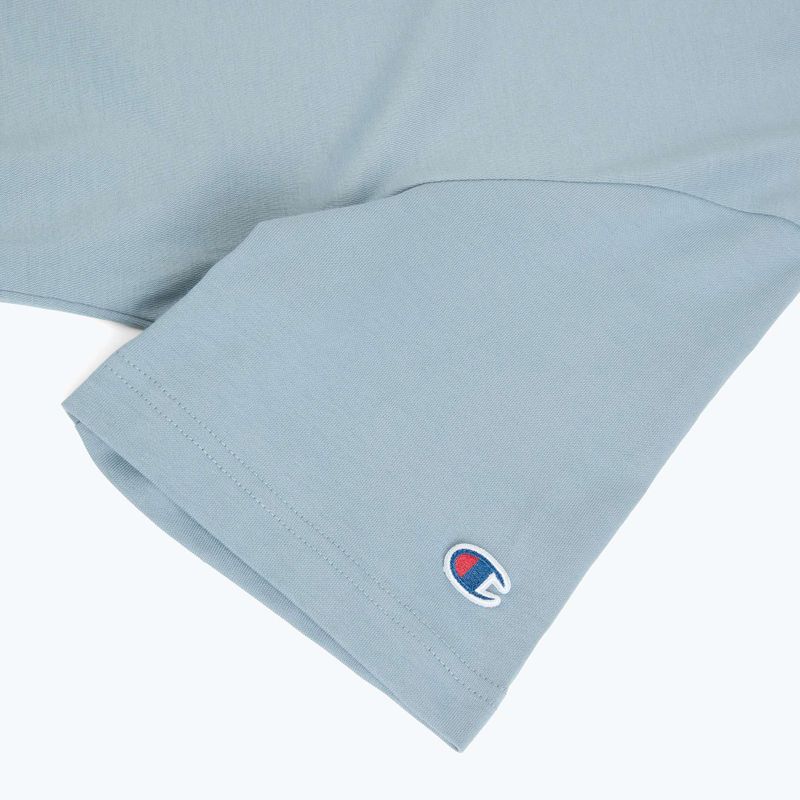Pánske tričko Champion 221604 Crewneck baby blue 4