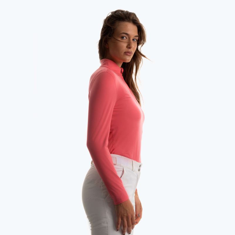 Dámska termo mikina Fischer Enbasis Pro calypso coral 3