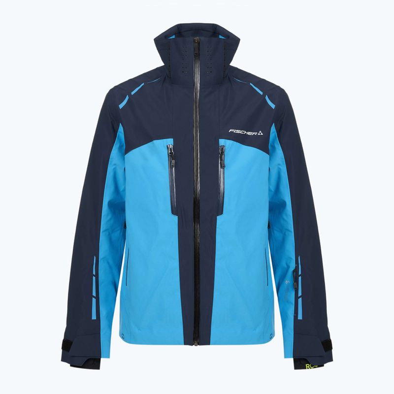 Pánska lyžiarska bunda Fischer RC4 navy 7