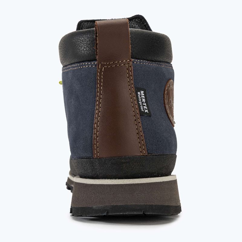 Pánske turistické topánky Lomer Bio Naturale Mid Mtx Suede flag/lime 6