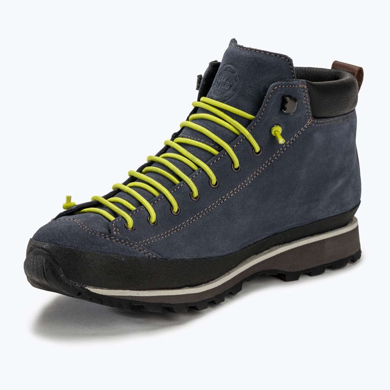 Pánske turistické topánky Lomer Bio Naturale Mid Mtx Suede flag/lime 7