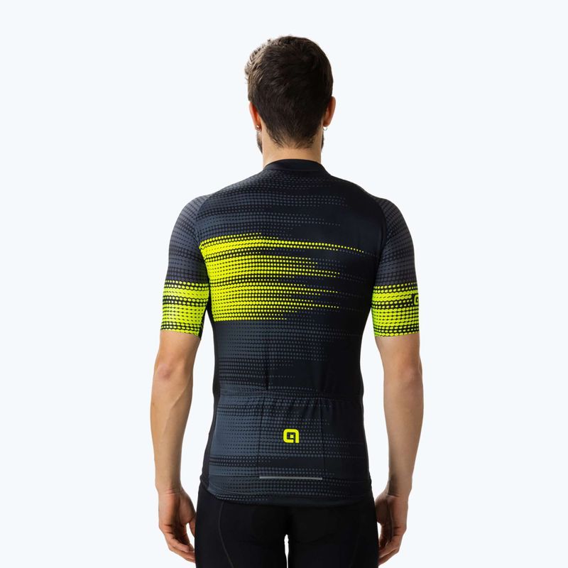 Pánsky cyklistický dres Alé Turbo čierny L22130401 2