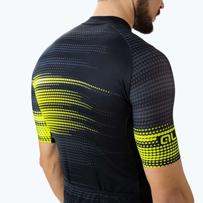 Pánsky cyklistický dres Alé Turbo čierny L22130401 4