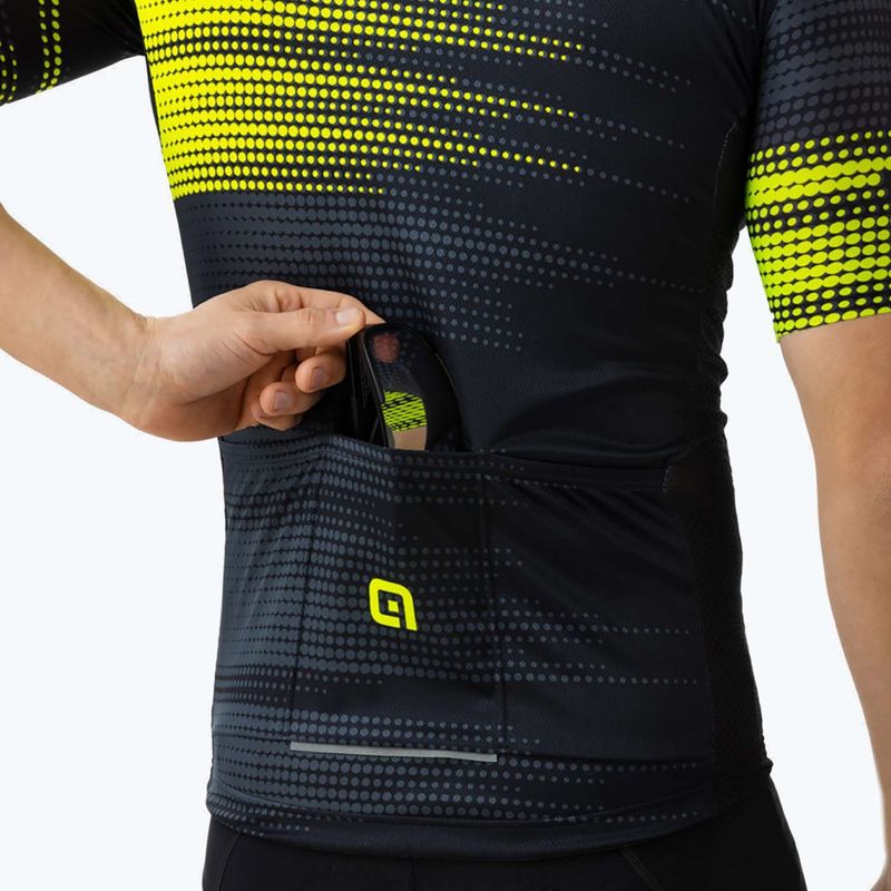 Pánsky cyklistický dres Alé Turbo čierny L22130401 5