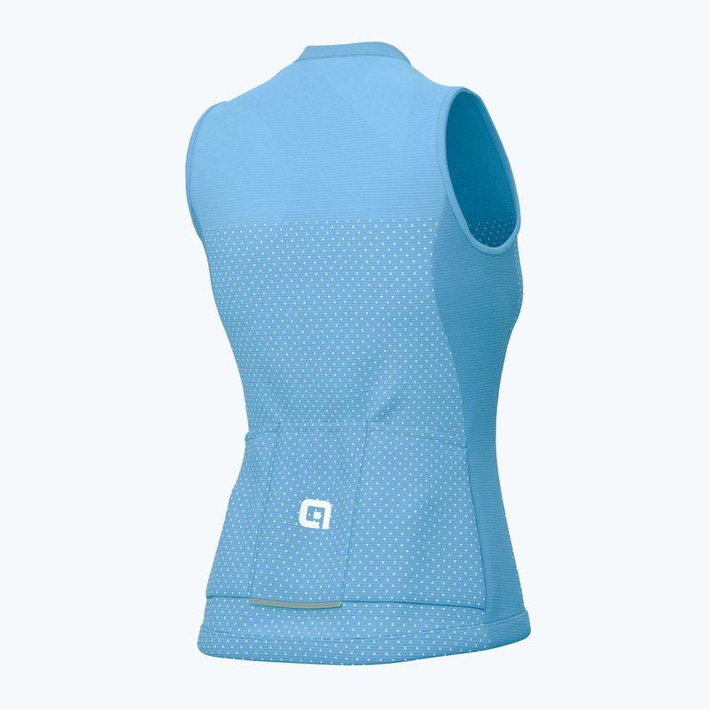 Dámsky cyklistický dres Alé Level tyrkysová L22202461 8