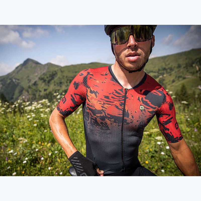 Pánska cyklistická kombinéza Alé Hive 2.0 red 6