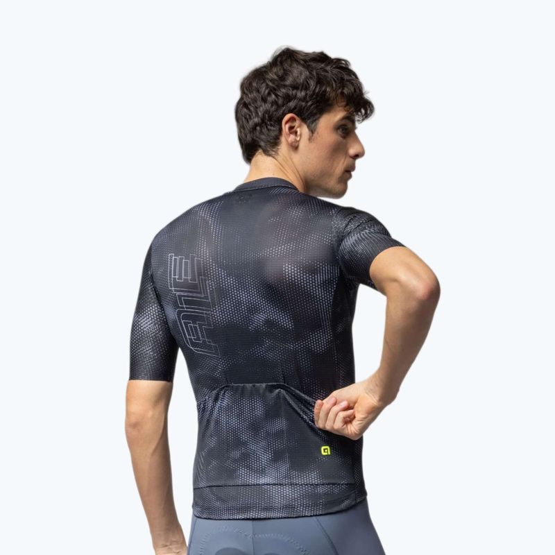 Pánsky cyklistický dres Alé Follow Me 2.0 black 3
