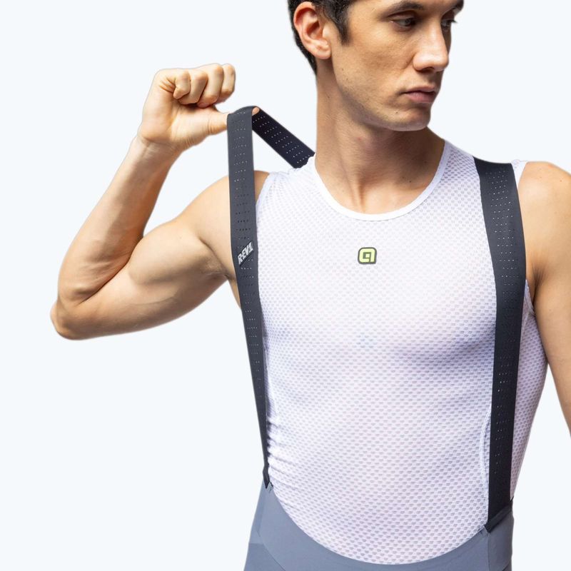Pánske cyklistické šortky Alé Go Bibshorts steel 3
