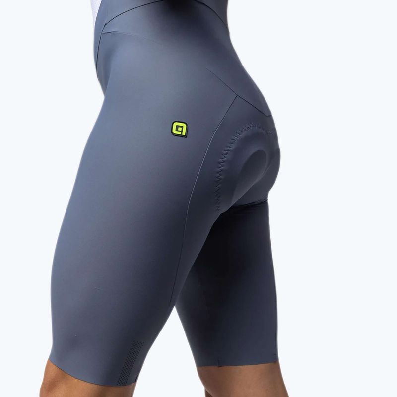 Pánske cyklistické šortky Alé Go Bibshorts steel 4
