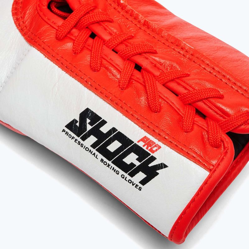 Boxerské rukavice LEONE 1947 Shock Pro rose/red 8