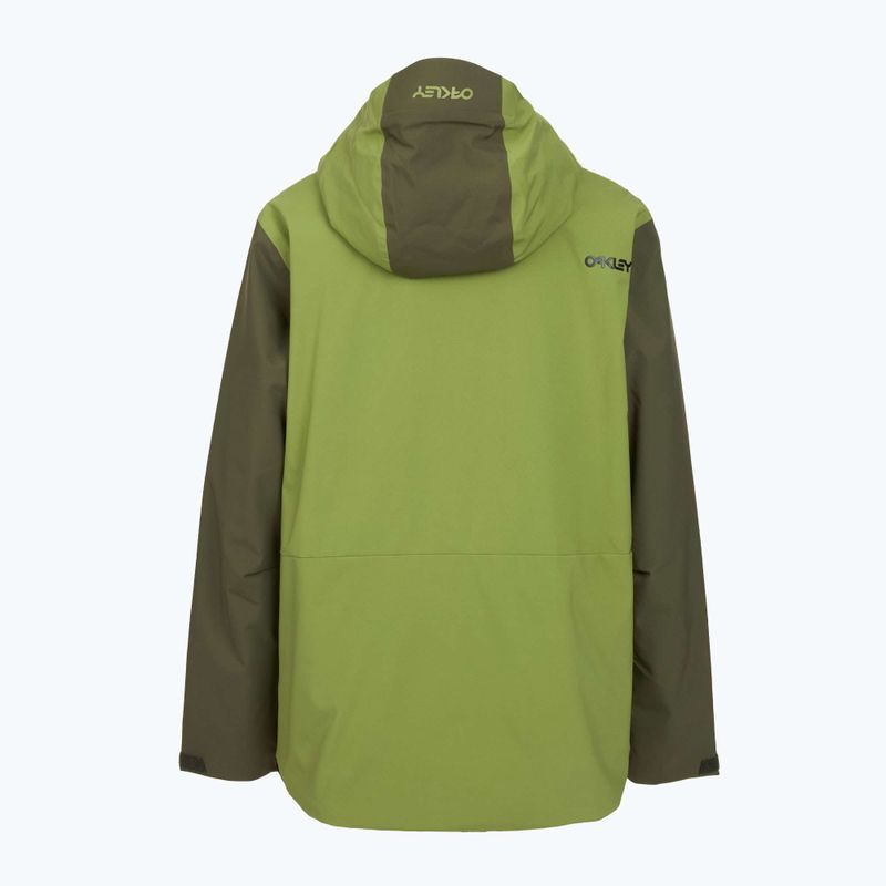 Pánska snowboardová bunda Oakley TNP TBT Insulated Anorak new dark brush/fern 2