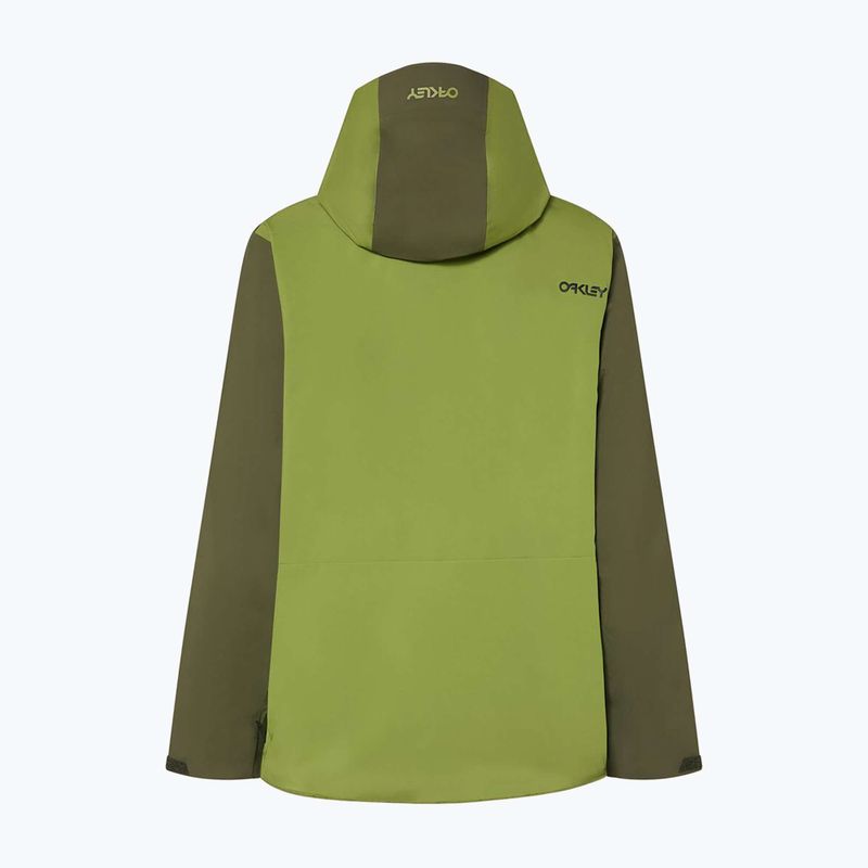 Pánska snowboardová bunda Oakley TNP TBT Insulated Anorak new dark brush/fern 6