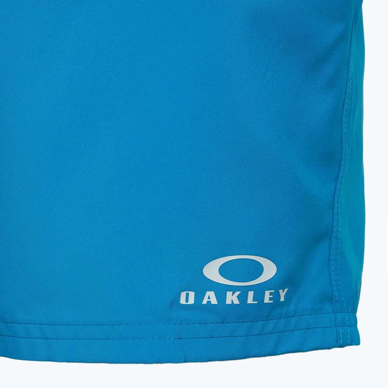 Pánske plavecké šortky Oakley Clear Lake 18" Volley modré 3