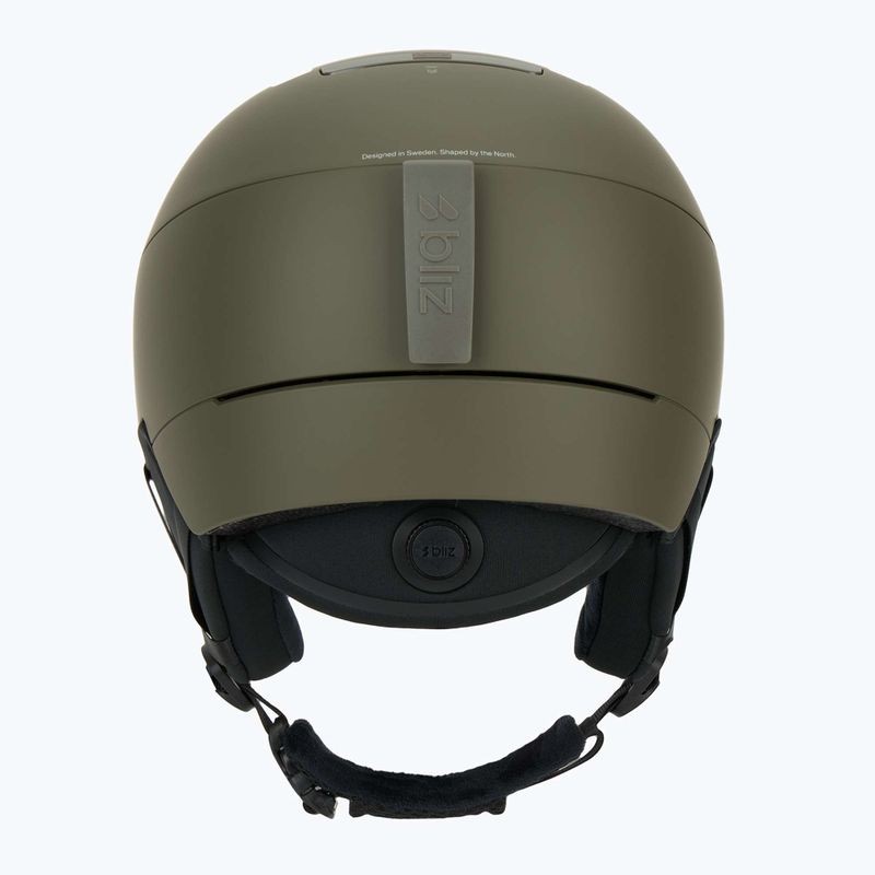 Lyžiarska prilba Bliz S002 matte camo green 4