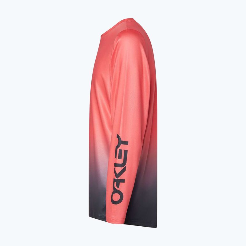 Pánske cyklistické tričko longsleeve Oakley Maven Coast 2.0 gradient paloma/black 3