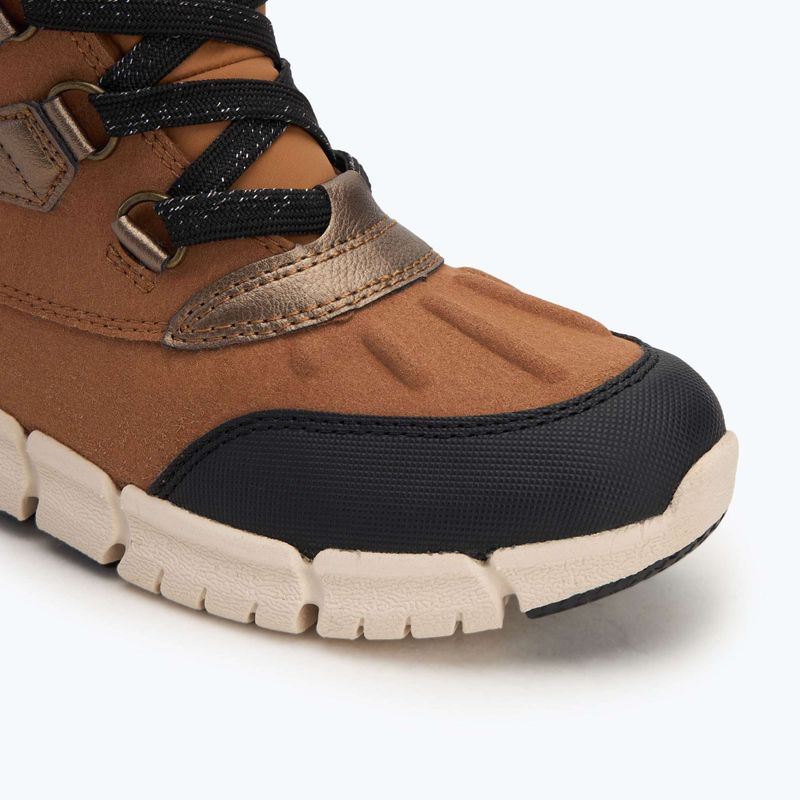Geox Flexyper ABX whisky / black detské snehové topánky 7