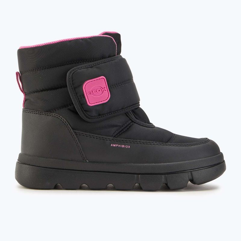 Detské snehule Geox Willaboom ABX black/fuchsia 2