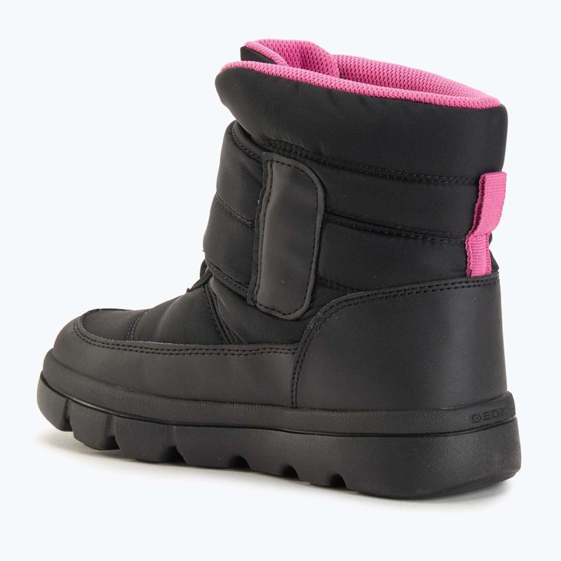 Detské snehule Geox Willaboom ABX black/fuchsia 3