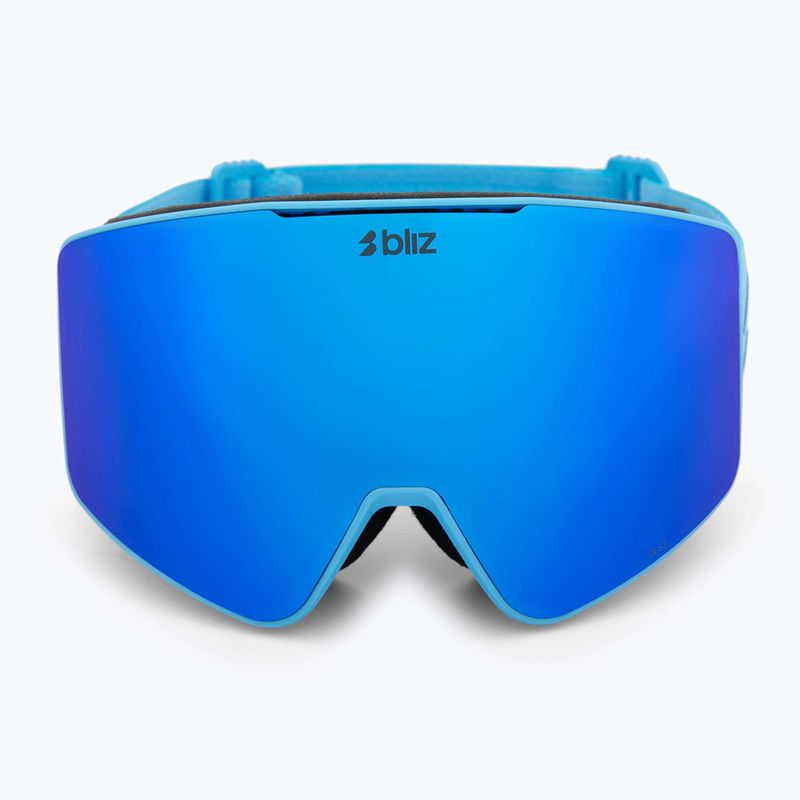 Lyžiarske okuliare Bliz G001S matte blue/brown/blue multi 2