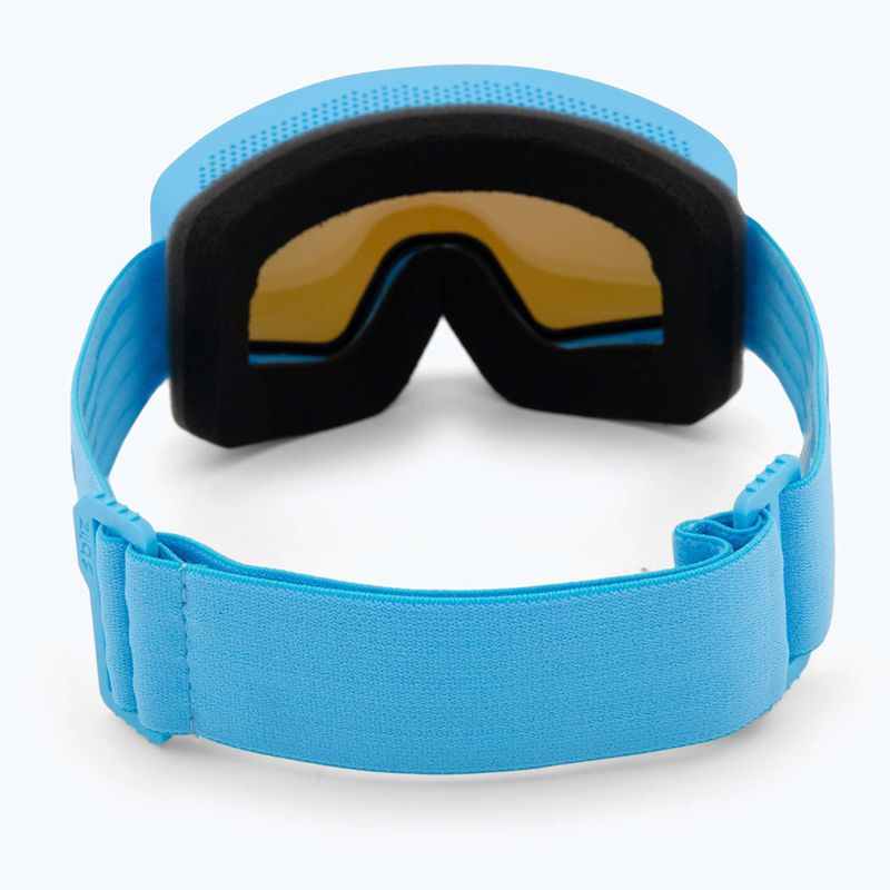 Lyžiarske okuliare Bliz G001S matte blue/brown/blue multi 3