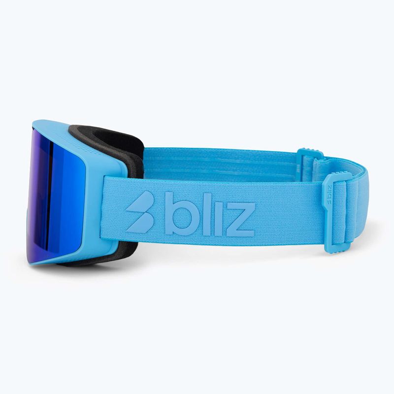 Lyžiarske okuliare Bliz G001S matte blue/brown/blue multi 4