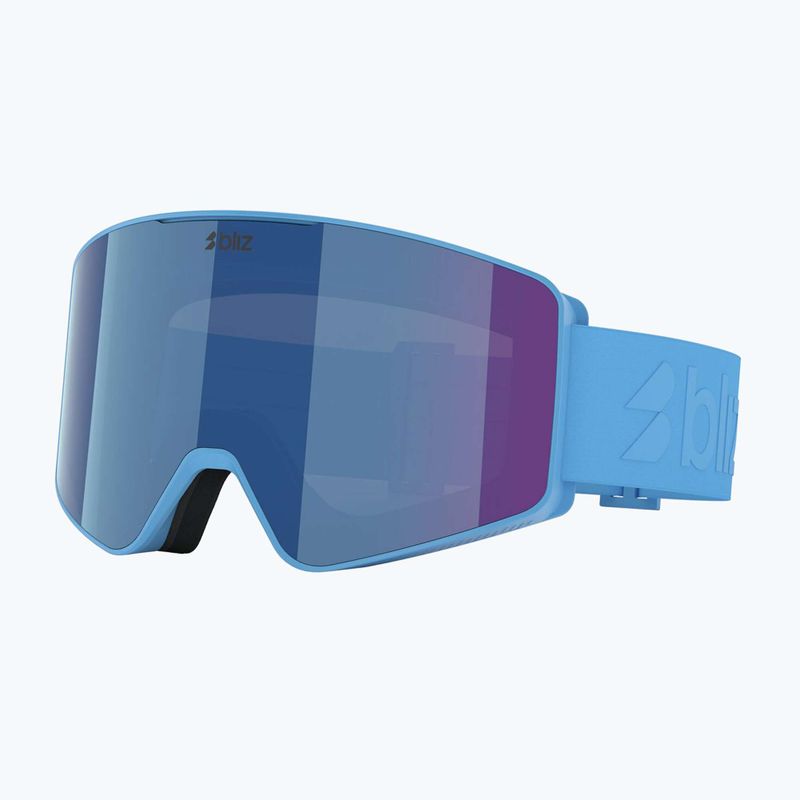 Lyžiarske okuliare Bliz G001S matte blue/brown/blue multi 6