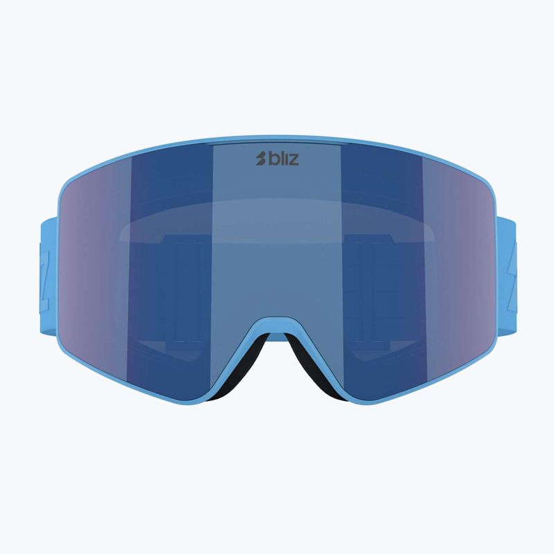 Lyžiarske okuliare Bliz G001S matte blue/brown/blue multi 7