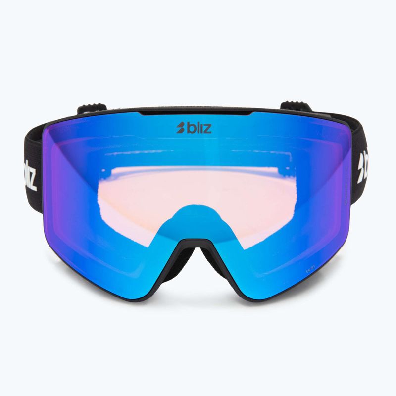 Lyžiarske okuliare Bliz G001S matte black/non orange/blue multi 2