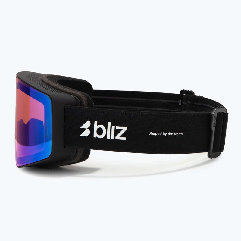 Lyžiarske okuliare Bliz G001S matte black/non orange/blue multi 4