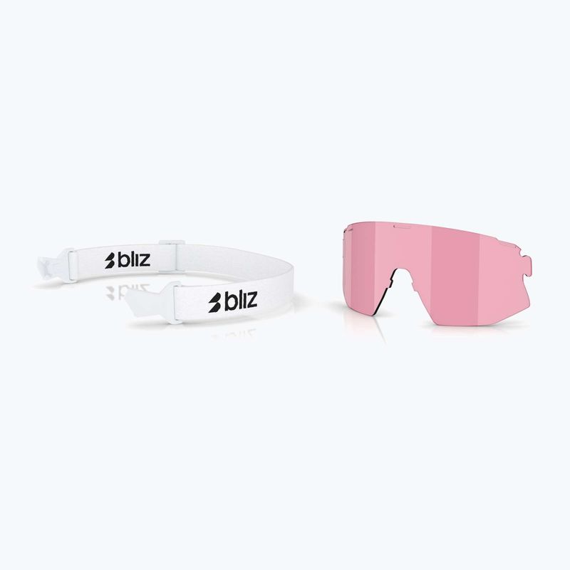 Slnečné okuliare Bliz Breeze matte white/smoke blue multi/pink 6