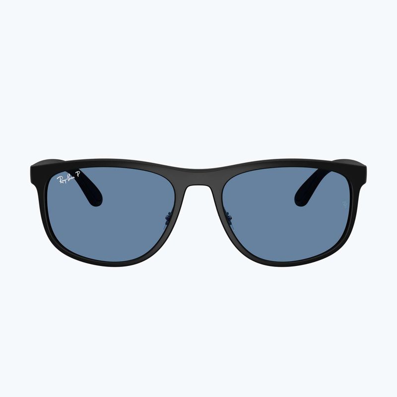 Slnečné okuliare Ray-Ban RB4468 Polarized Lenses matte sand black/blue polarized 2
