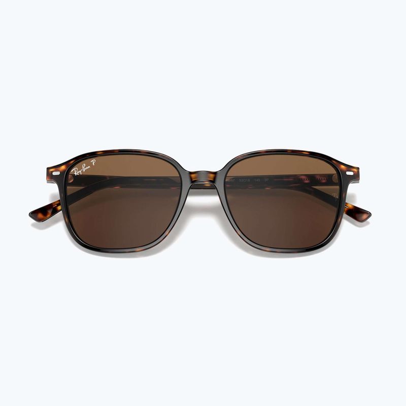 Slnečné okuliare Ray-Ban Leonard tortoise/brown polarized 3