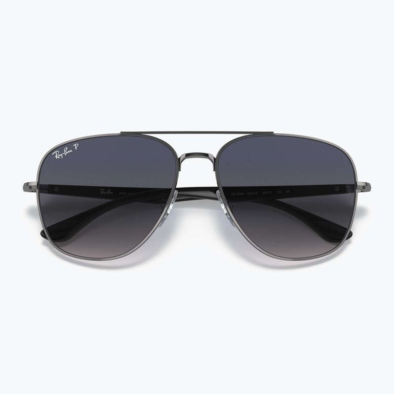 Slnečné okuliare Ray-Ban RB3683 brass/blue grey polarized 3