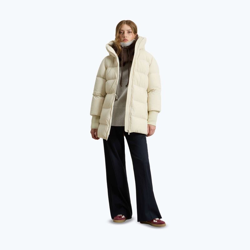 Dámská bunda Woolrich Cloud Madison Coat mléčná smetana 2