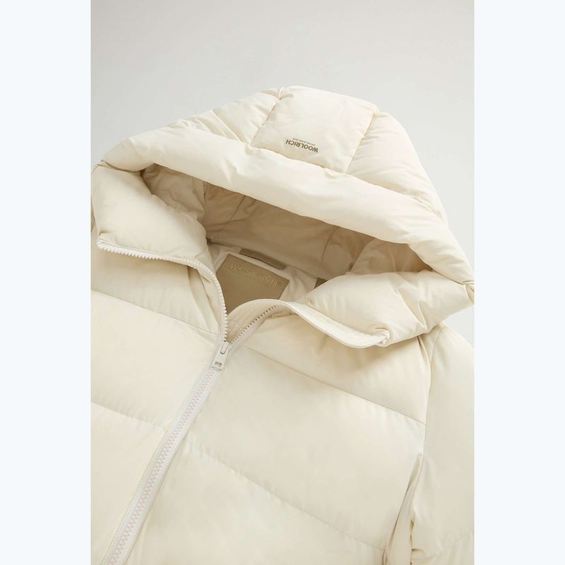 Dámská bunda Woolrich Cloud Madison Coat mléčná smetana 8